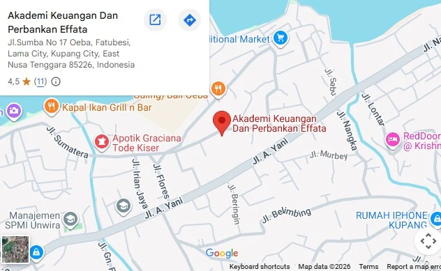 Lokasi kampus di peta