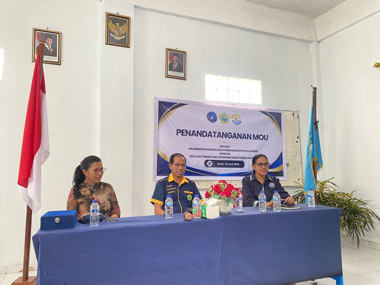 Sinergi Perguruan Tinggi di NTT: AKUB Effata dan STIE Oemathonis Tandatangani MoU Strategis